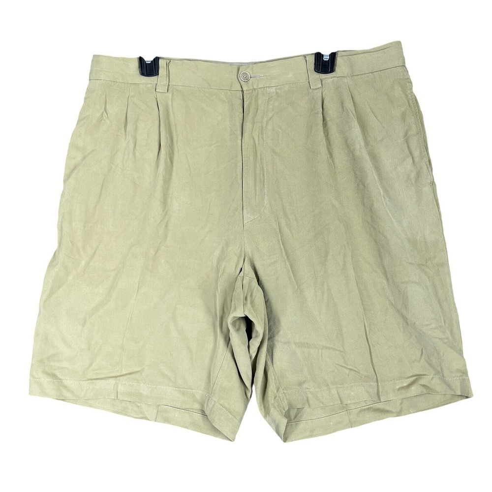 Tommy Bahama Shorts Mens 36 Silk Chino Relaxed Fit Resort Travel Coastal Classic